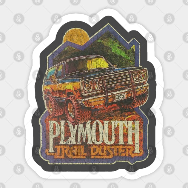 Plymouth Trail Duster 4x4 Sticker by JCD666